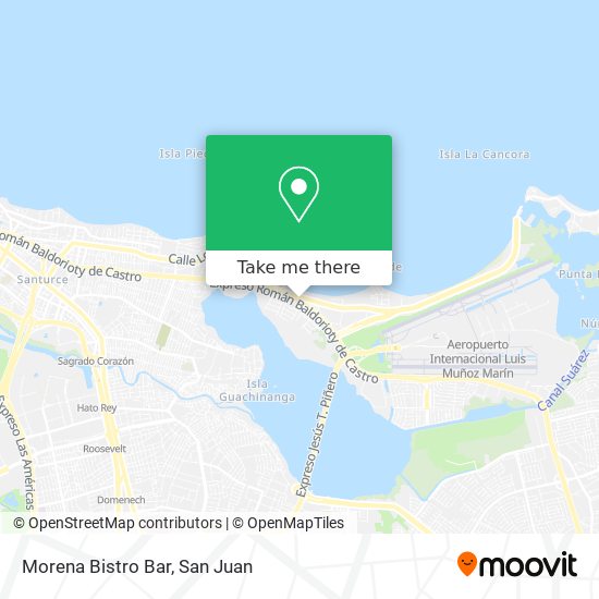 Morena Bistro Bar map