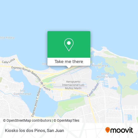 Mapa de Kiosko los dos Pinos
