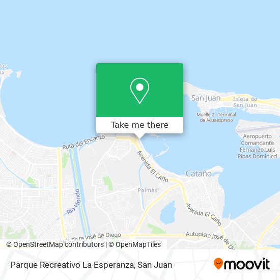 Mapa de Parque Recreativo La Esperanza