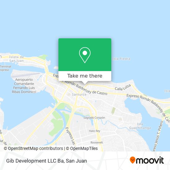 Gib Development LLC Ba map