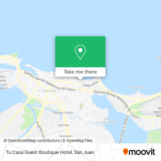 Mapa de Tu Casa Guest Boutique Hotel