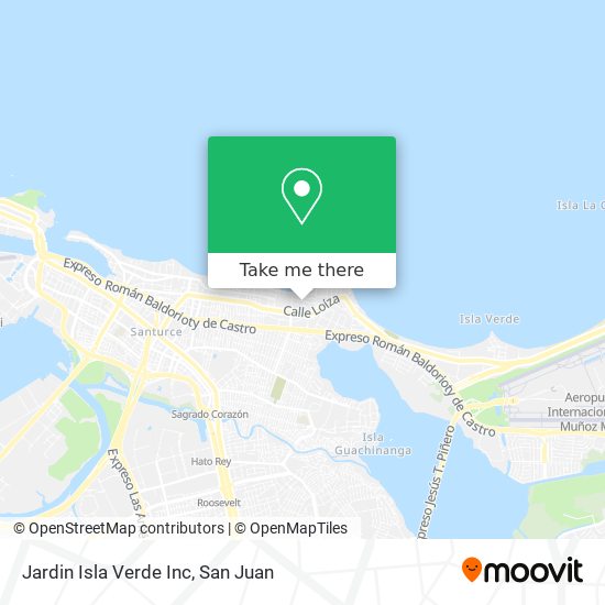 Jardin Isla Verde Inc map