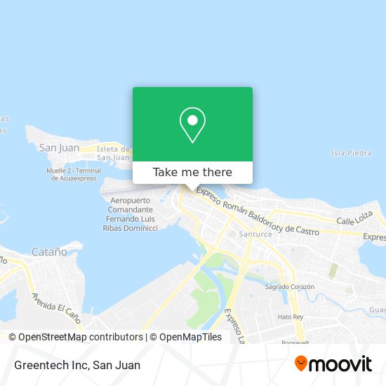 Greentech Inc map