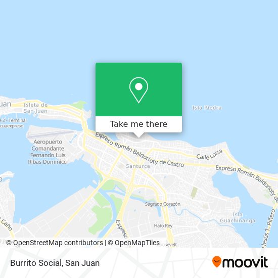 Mapa de Burrito Social