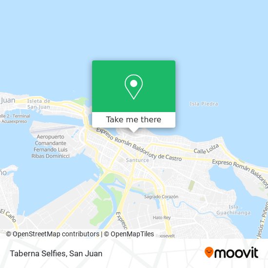 Taberna Selfies map