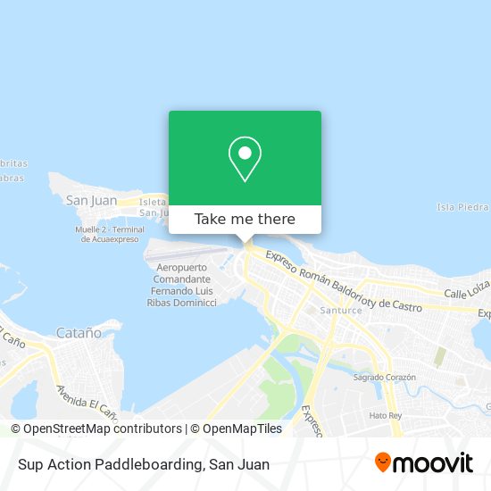 Sup Action Paddleboarding map