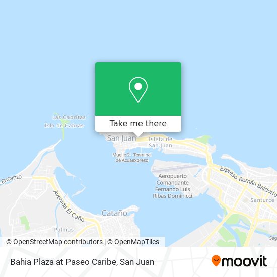 Bahia Plaza at Paseo Caribe map