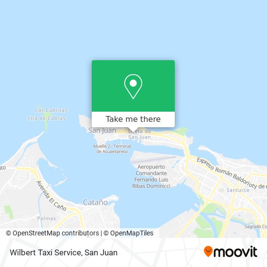 Wilbert Taxi Service map