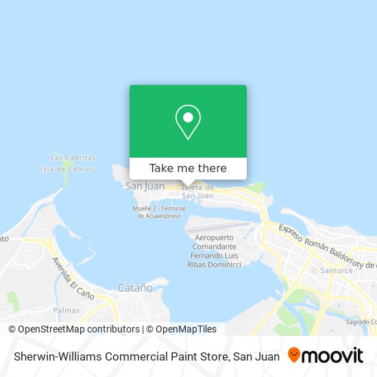 Sherwin-Williams Commercial Paint Store map