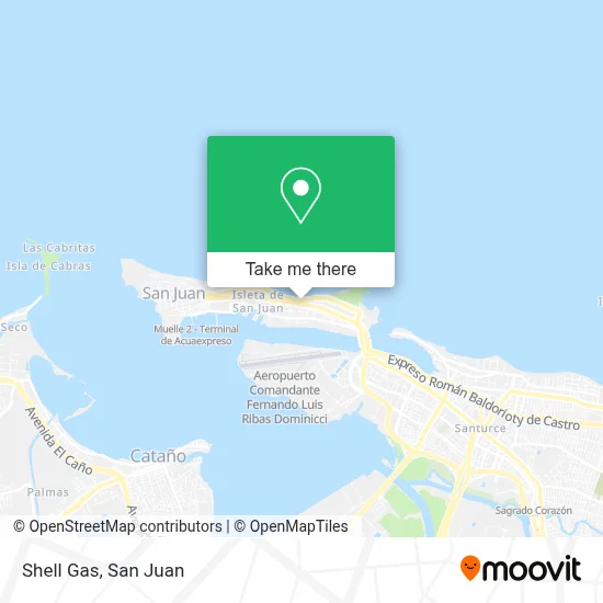 Shell Gas map