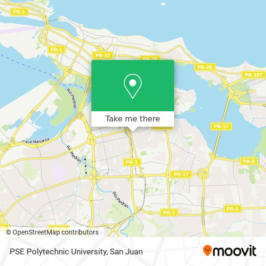 PSE Polytechnic University map