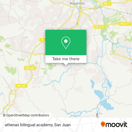 athenas bilingual academy map