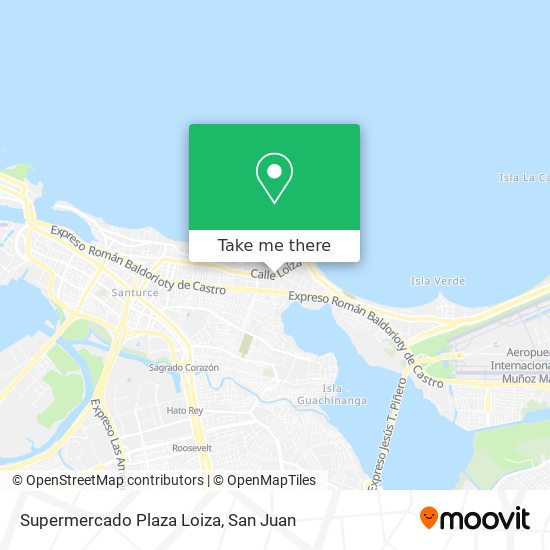Supermercado Plaza Loiza map