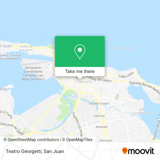 Mapa de Teatro Georgetti