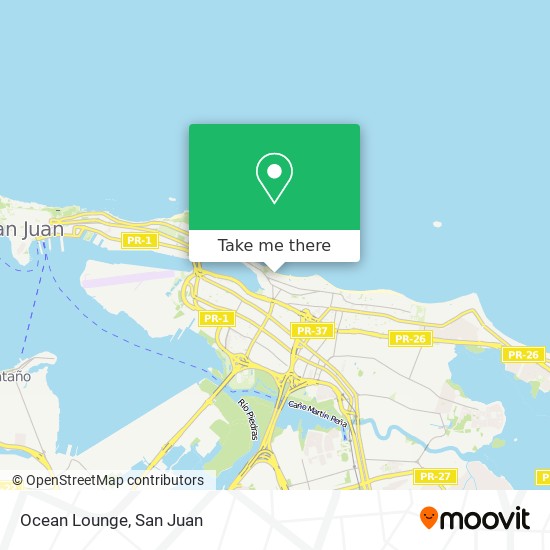 Ocean Lounge map