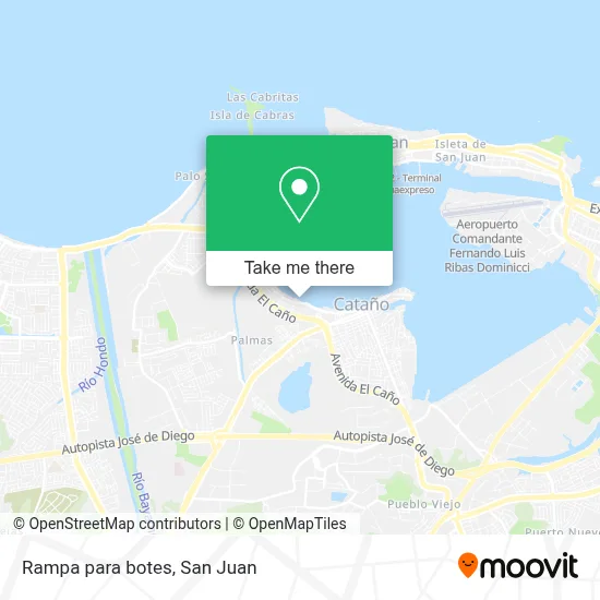 Rampa para botes map