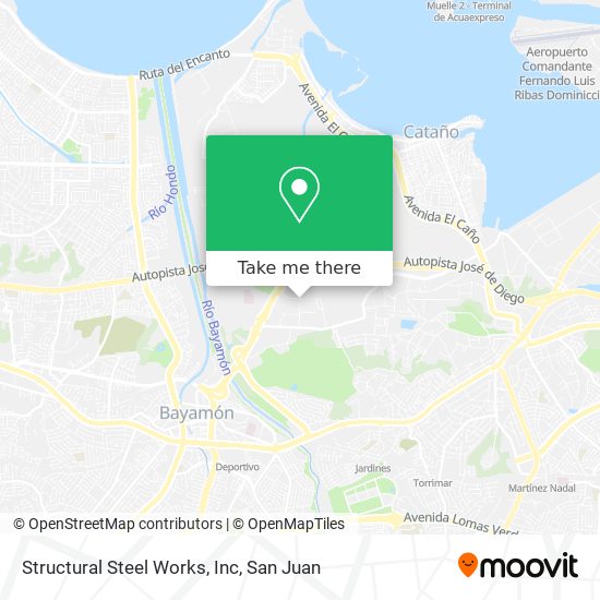 Structural Steel Works, Inc map