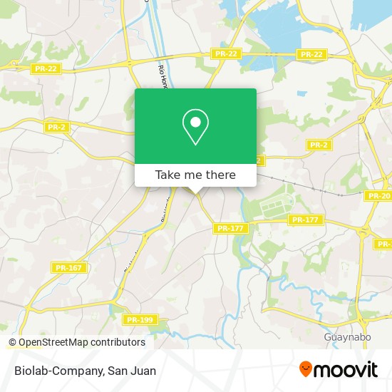 Biolab-Company map