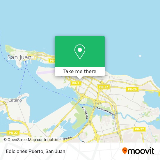 Ediciones Puerto map