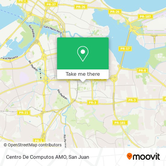 Centro De Computos AMO map