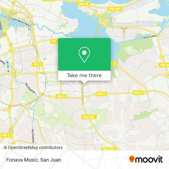 Fonava Music map