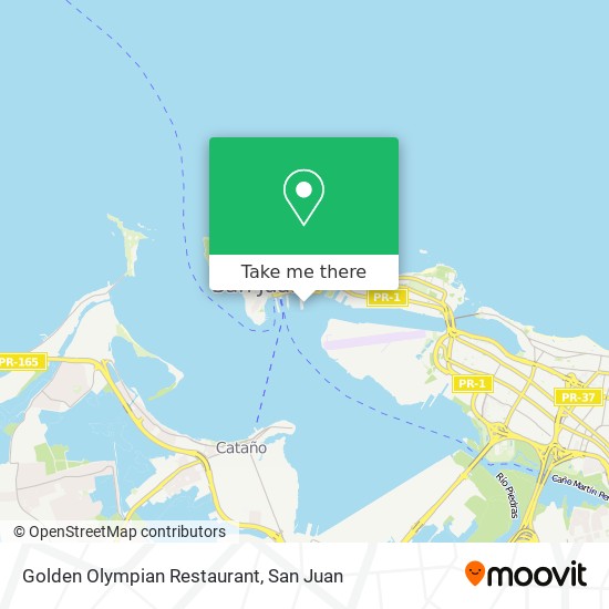 Golden Olympian Restaurant map