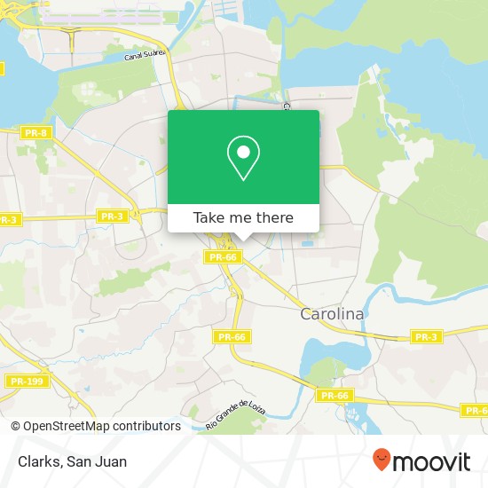 Clarks map