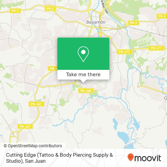 Cutting Edge (Tattoo & Body Piercing Supply & Studio) map