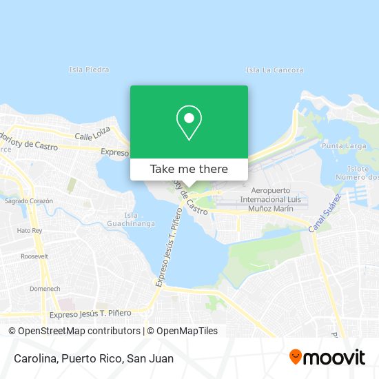 Carolina, Puerto Rico map