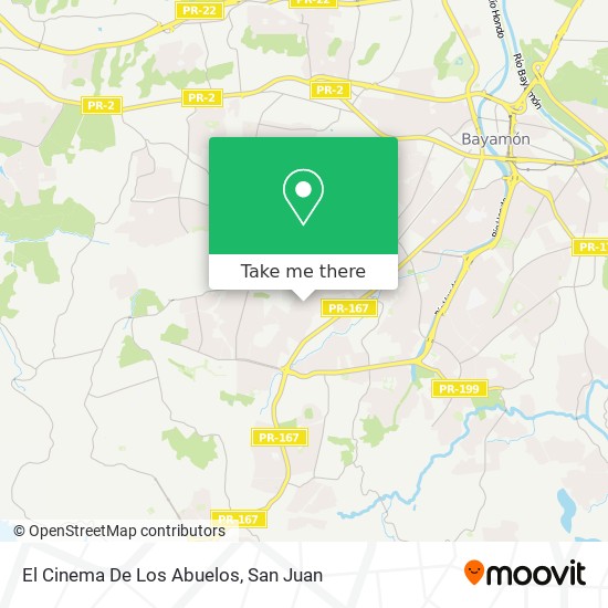 El Cinema De Los Abuelos map