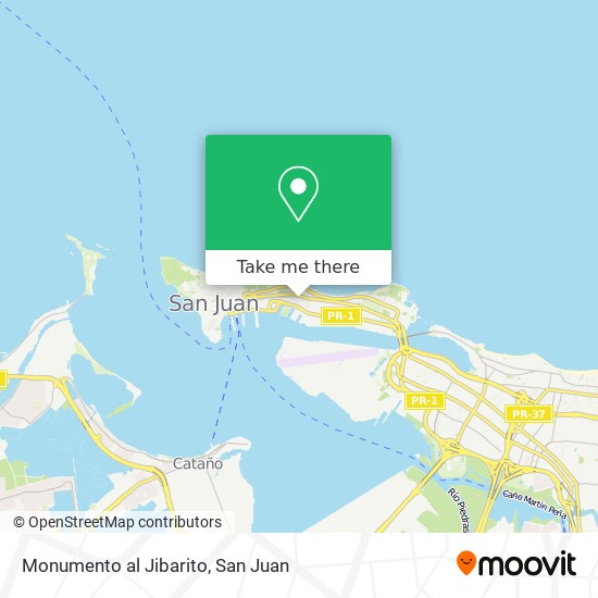 Mapa de Monumento al Jibarito