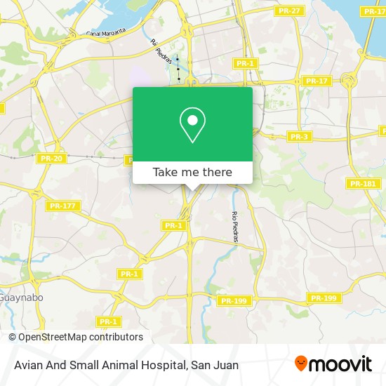 Avian And Small Animal Hospital map