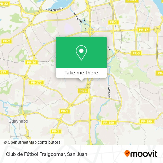 Club de Fútbol Fraigcomar map