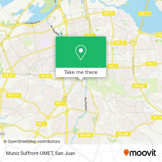 Muniz Suffront-UMET map