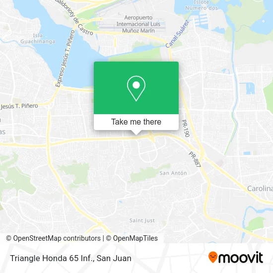 Triangle Honda 65 Inf. map