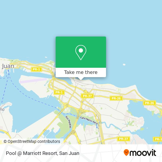 Pool @ Marriott Resort map