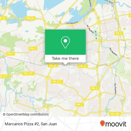 Marcanos Pizza #2 map