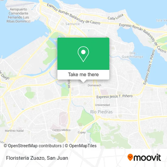Floristeria Zuazo map