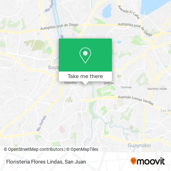 Floristeria Flores Lindas map