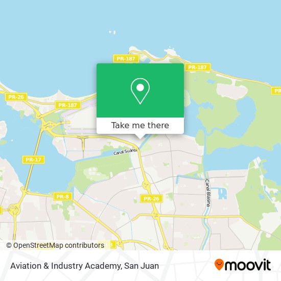 Aviation & Industry Academy map