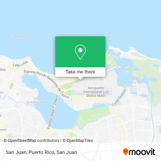 San Juan, Puerto Rico map