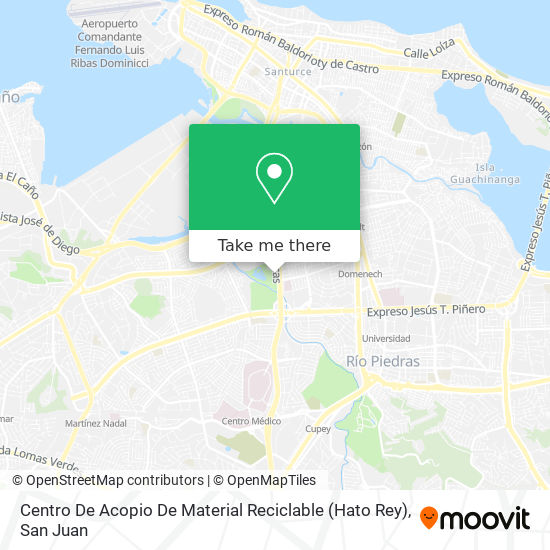 Centro De Acopio De Material Reciclable (Hato Rey) map