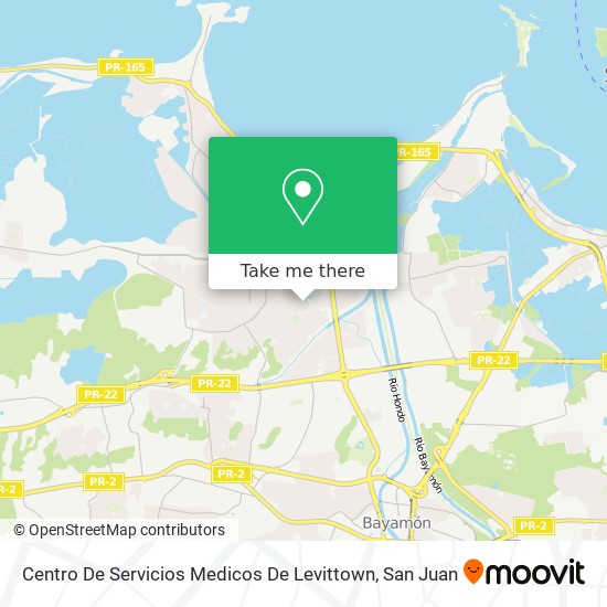Centro De Servicios Medicos De Levittown map