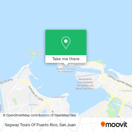 Segway Tours Of Puerto Rico map
