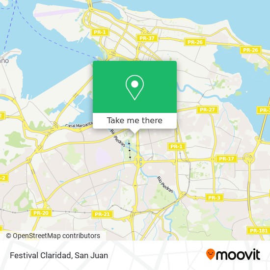 Festival Claridad map