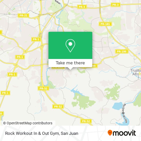 Rock Workout In & Out Gym map