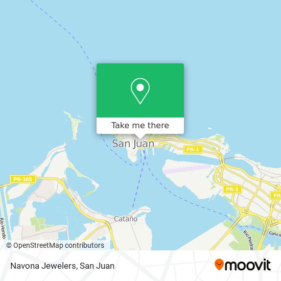 Navona Jewelers map