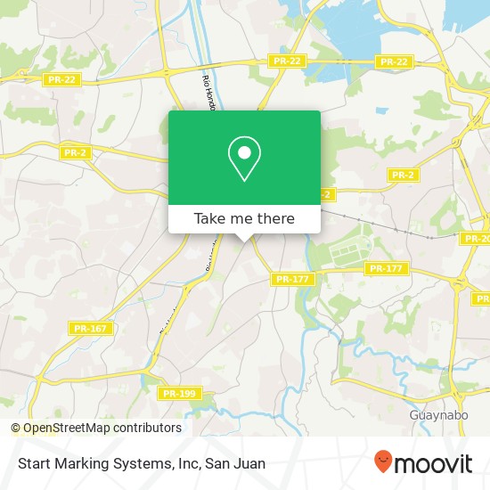 Mapa de Start Marking Systems, Inc