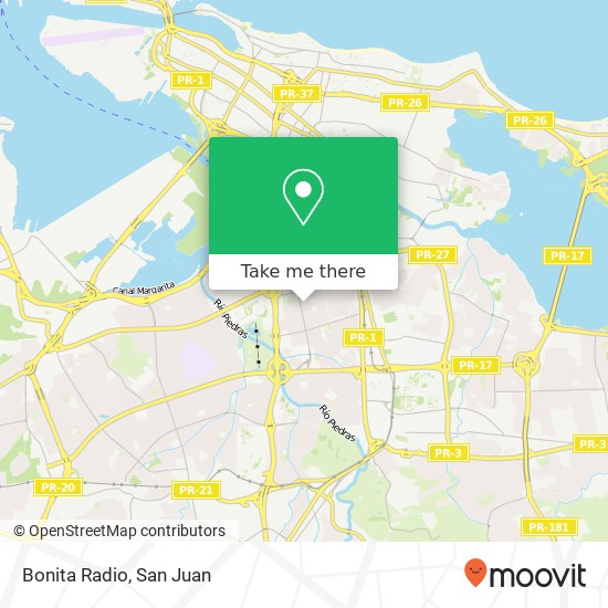 Bonita Radio map