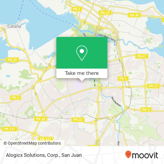 Alogicx Solutions, Corp. map